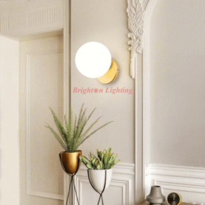 dengge globe wall light