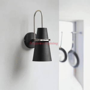 dengge black + u and middle gold wall light