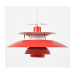 dengge red ufo hanging light
