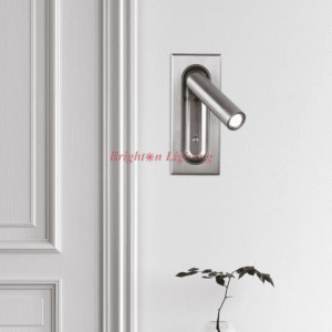 dengge silver reading wall light