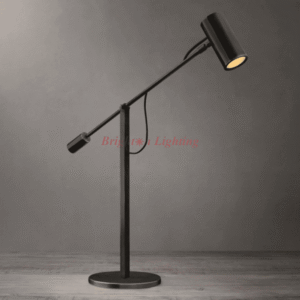 dengge black adjustable table lamp