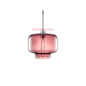 dengge rose glass hanging light