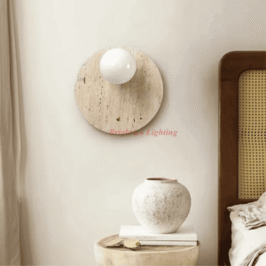 dengge round body with ball wall light