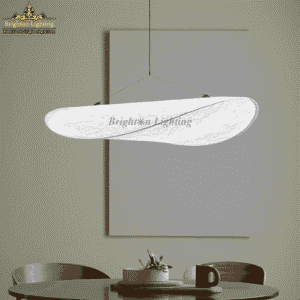 dengge 3color white cocoon hanging light