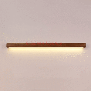 liner wall light walnut