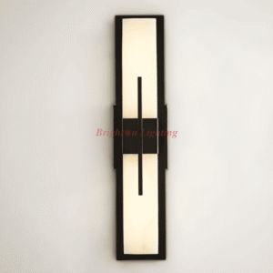dengge black body hair line wall light