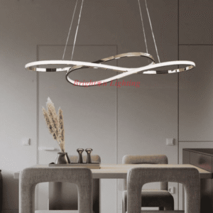 dengge champnage gold wave hanging light