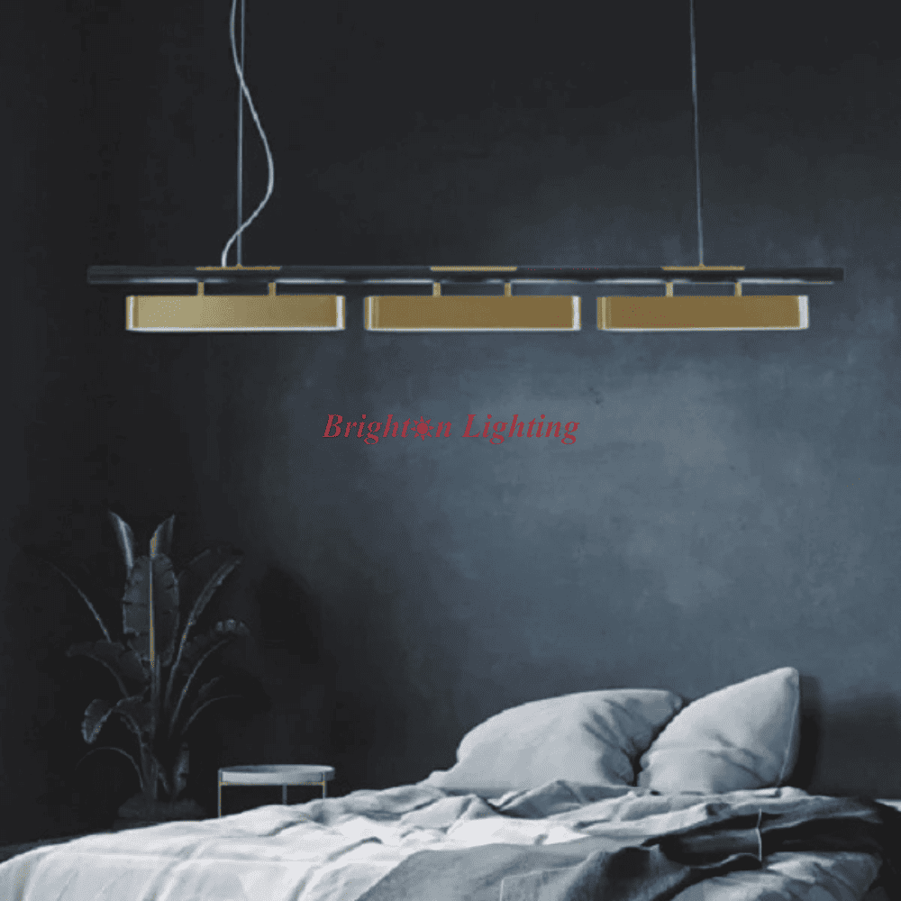 hanging light black stick + gold hair line hanging light gs dengge hanging light black stick + gold hair line hanging light gs dengge