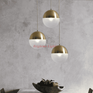 dengge gold diamond acrylic ball hanging light