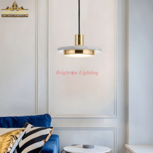 marble flat led lamp