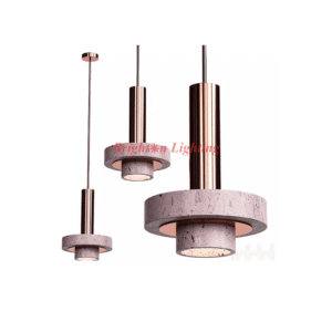 dengge rose gold hanging light