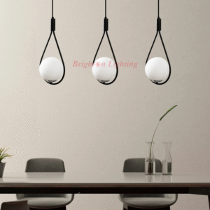 dengge black air drop hanging light