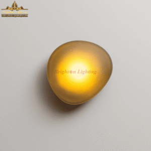 dengge amberegg stone wall light