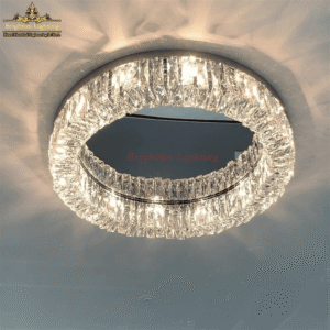 dengge crystal ceiling light ring