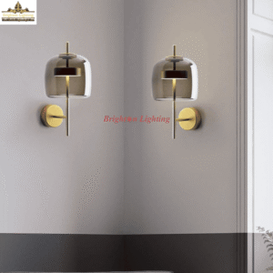 dengge amber glass wall light (fish tank)