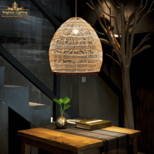 dengge 500mm rattan pendant light
