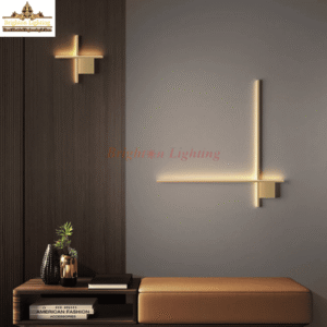 dengge w67/500*500mm liner wall light