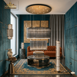 wms astraea cascade tiered crystal chandelier – modern luxury fluted glass pendant light