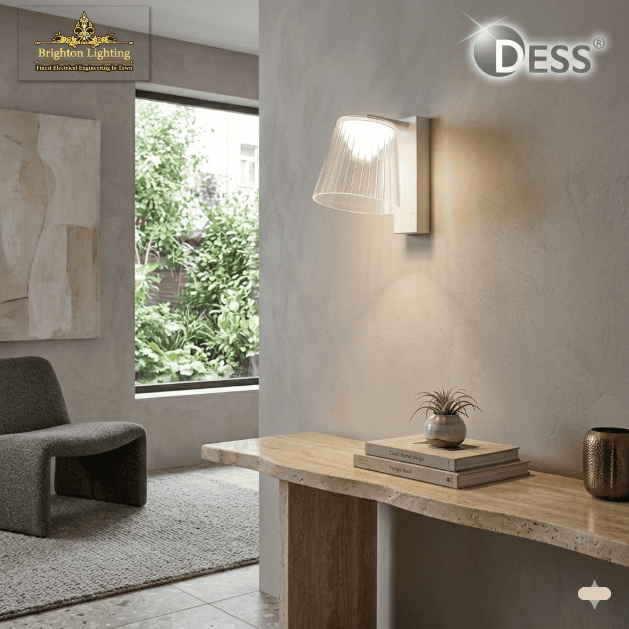 dess modern fluted glass wall sconce | minimalist led vanity wall light for living room & bedroom light dess modern fluted glass wall sconce | minimalist led vanity wall light for living room & bedroom light