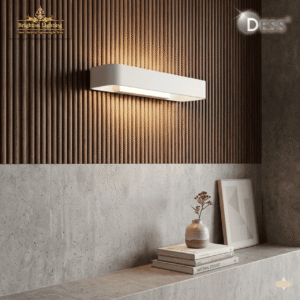 dess modern white led wall light 9w minimalist indoor sconce | glzo4001 9w swh