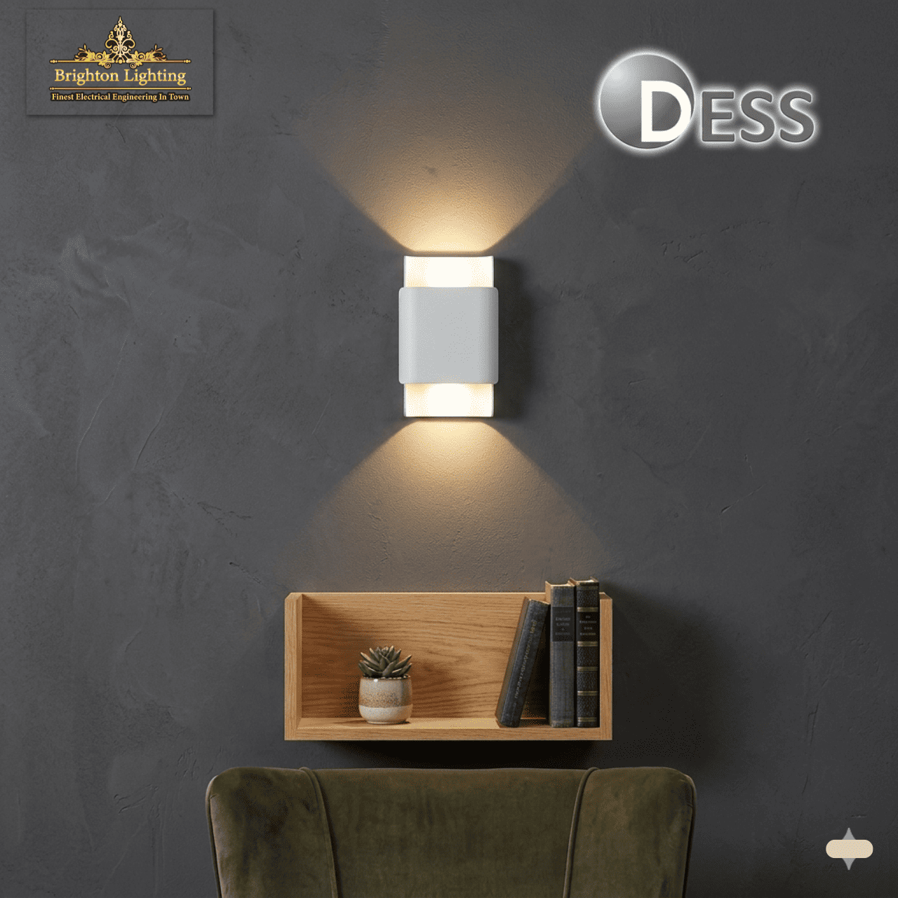 modern led up and down wall sconce – minimalist decorative wall light for living room, bedroom & study | dess lighting modern led up and down wall sconce – minimalist decorative wall light for living room, bedroom & study | dess lighting