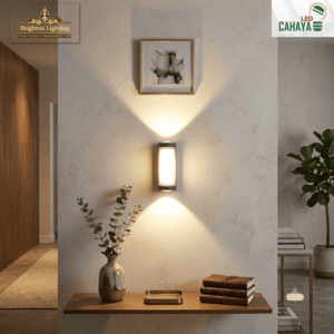 cahaya led fy 02d 30b 12w modern up & down outdoor wall light (3000k warm white, ip65 waterproof)
