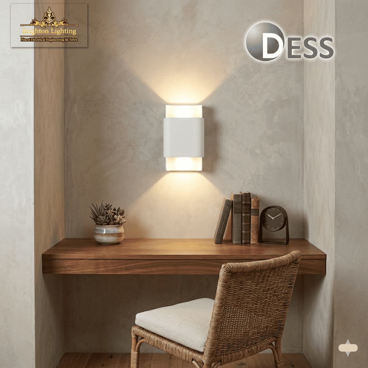 modern led up and down wall sconce – minimalist decorative wall light for living room, bedroom & study | dess lighting modern led up and down wall sconce – minimalist decorative wall light for living room, bedroom & study | dess lighting