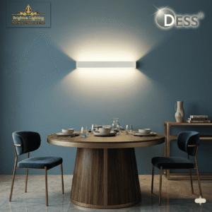 modern linear led wall sconce minimalist up & down light | dess lighting