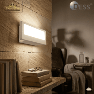 dess modern led wall sconce | minimalist rectangular up & down light